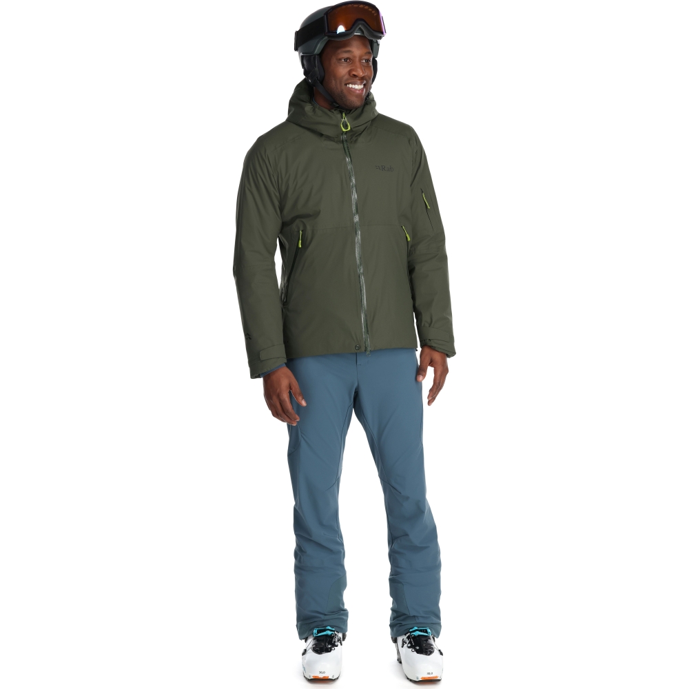 Rab Khroma Transpose Jacket Army QIP-05-ARM jassen online bestellen bij Kathmandu Outdoor & Travel