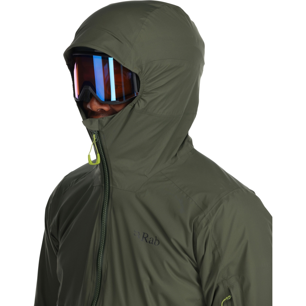 Rab Khroma Transpose Jacket Army QIP-05-ARM jassen online bestellen bij Kathmandu Outdoor & Travel