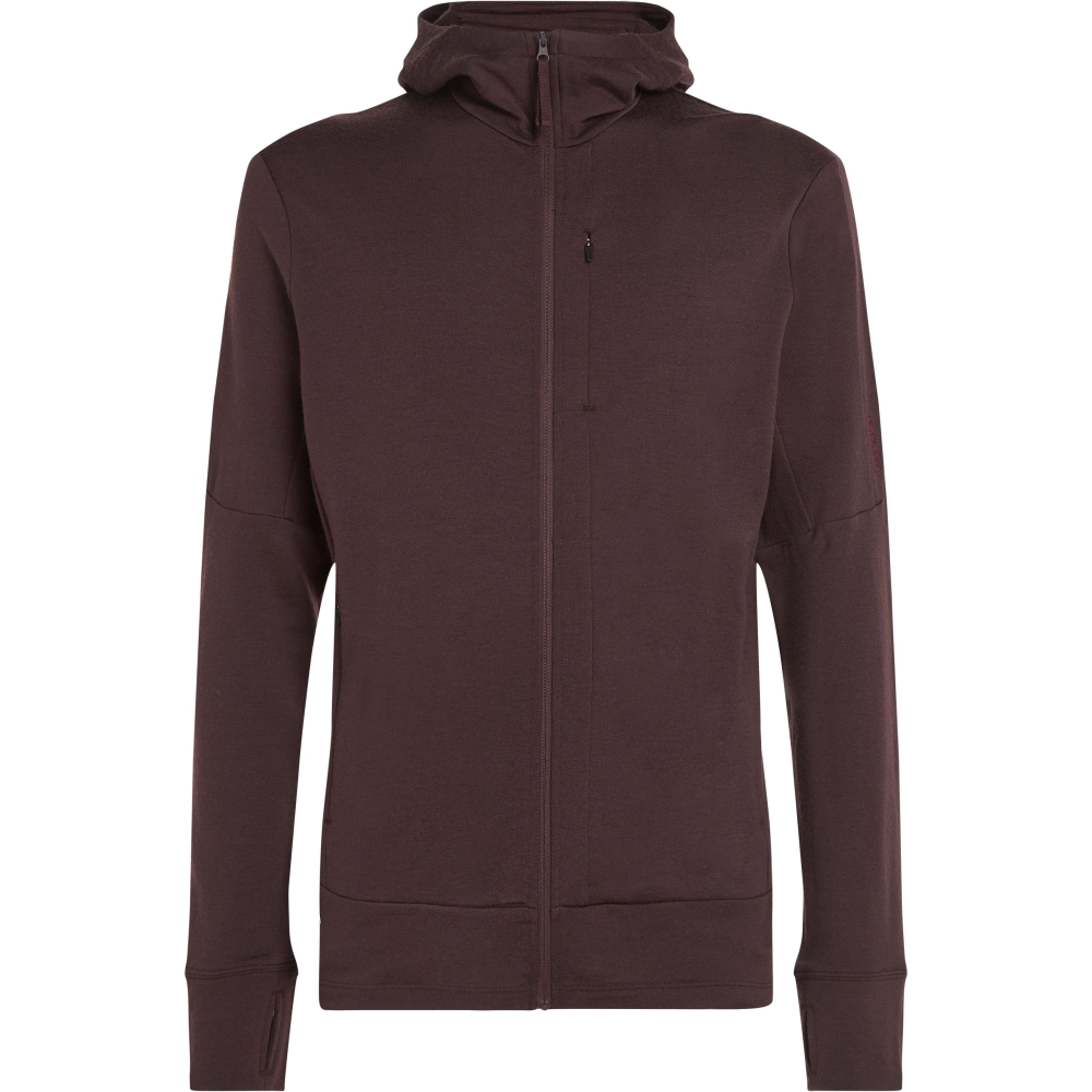 Icebreaker Mer 260 Quantum IV LS Zip Hoodie Bittersweet IBBA56W2-C991 fleeces en truien online bestellen bij Kathmandu Outdoor & Travel