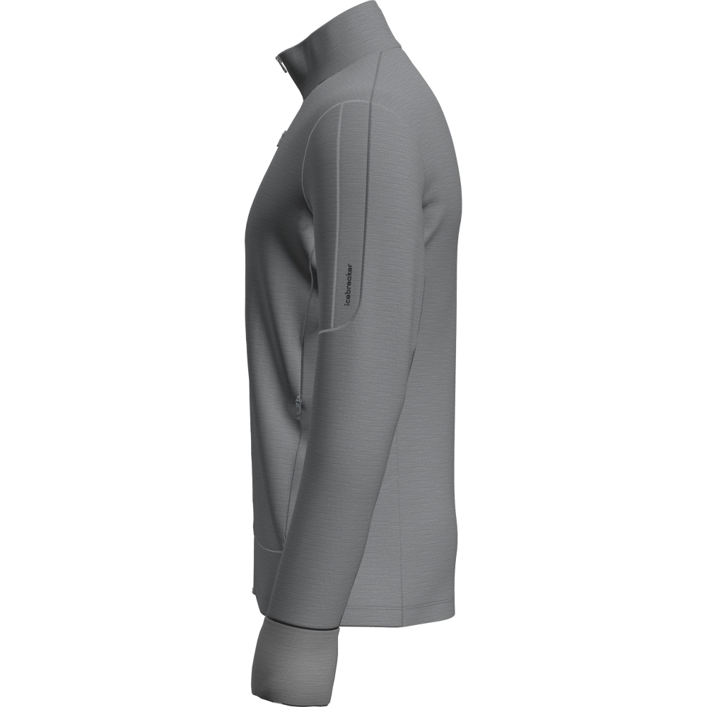 Icebreaker Mer 260 Quantum IV LS Zip Metro Hthr IBBA56W1-0161 fleeces en truien online bestellen bij Kathmandu Outdoor & Travel