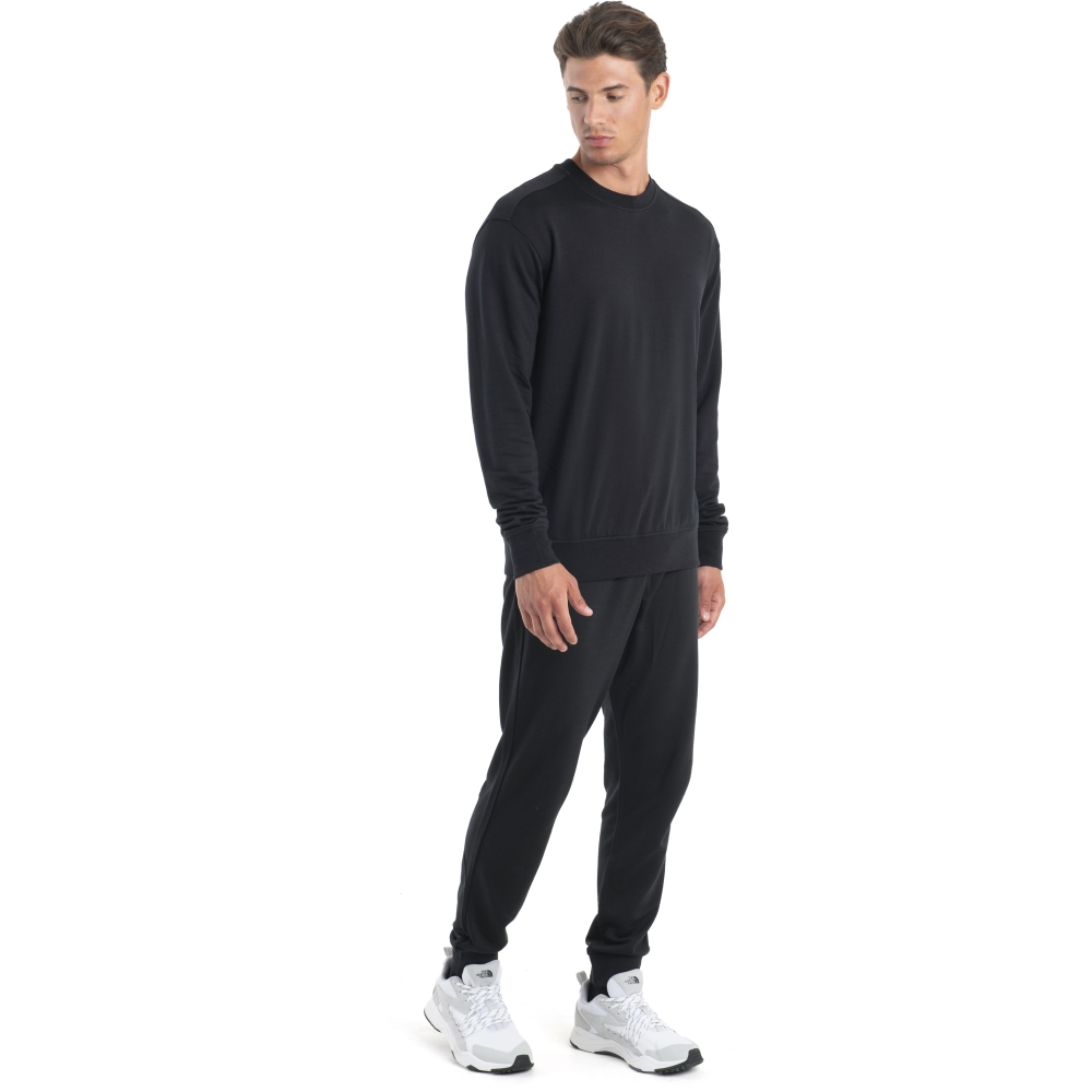 Icebreaker Mer Shifter II LS Sweatshirt  Black IB0A56QV-0011 fleeces en truien online bestellen bij Kathmandu Outdoor & Travel
