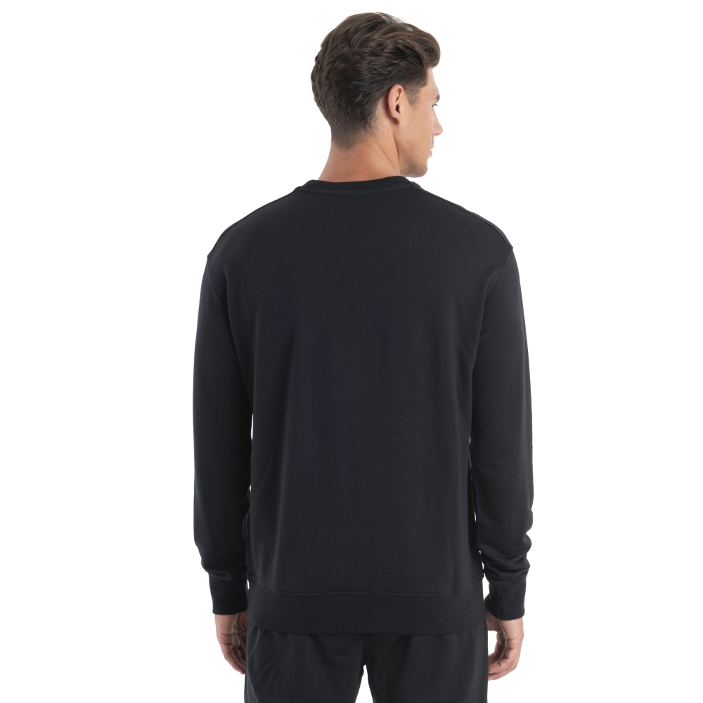 Icebreaker Mer Shifter II LS Sweatshirt  Black IB0A56QV-0011 fleeces en truien online bestellen bij Kathmandu Outdoor & Travel