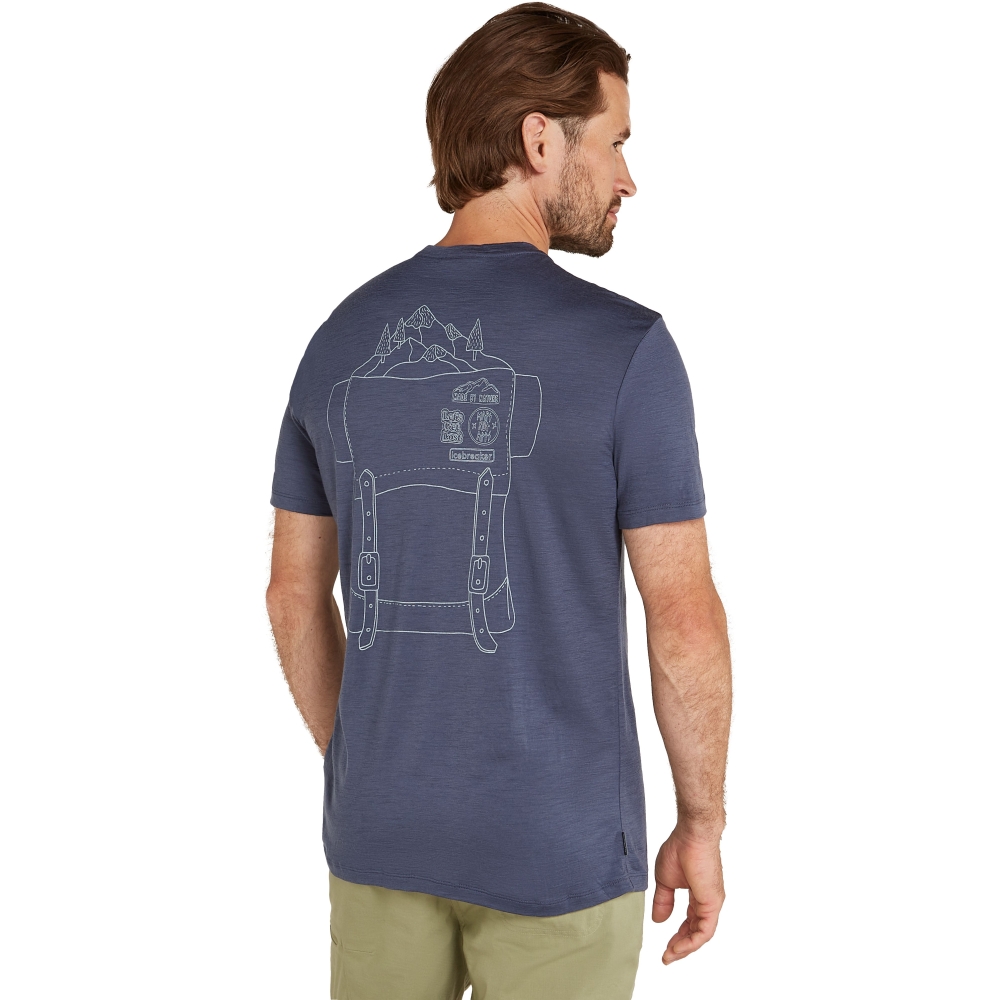 Icebreaker Mer 150 Tech Lite SS T IB BackPack Graphite IB0A572R-8841 shirts en tops online bestellen bij Kathmandu Outdoor & Travel
