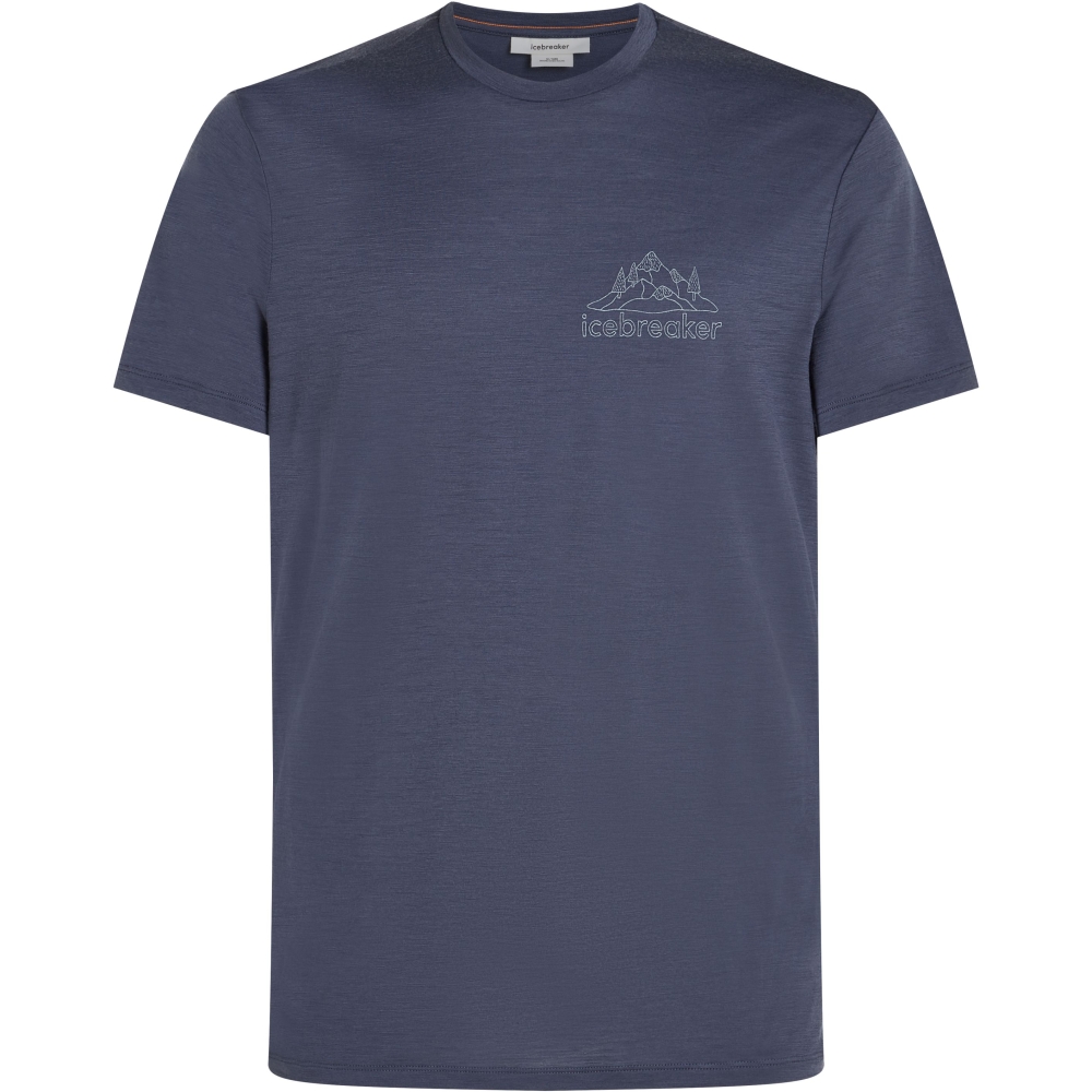 Icebreaker Mer 150 Tech Lite SS T IB BackPack Graphite IB0A572R-8841 shirts en tops online bestellen bij Kathmandu Outdoor & Travel