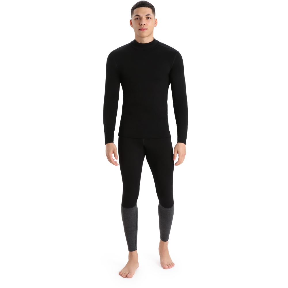 Icebreaker 260 Tech LS Turtleneck  Black IB0A56IE-0011 onderkleding/thermokleding online bestellen bij Kathmandu Outdoor & Travel