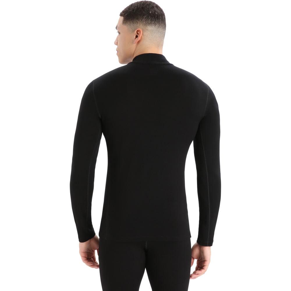 Icebreaker 260 Tech LS Turtleneck  Black IB0A56IE-0011 onderkleding/thermokleding online bestellen bij Kathmandu Outdoor & Travel