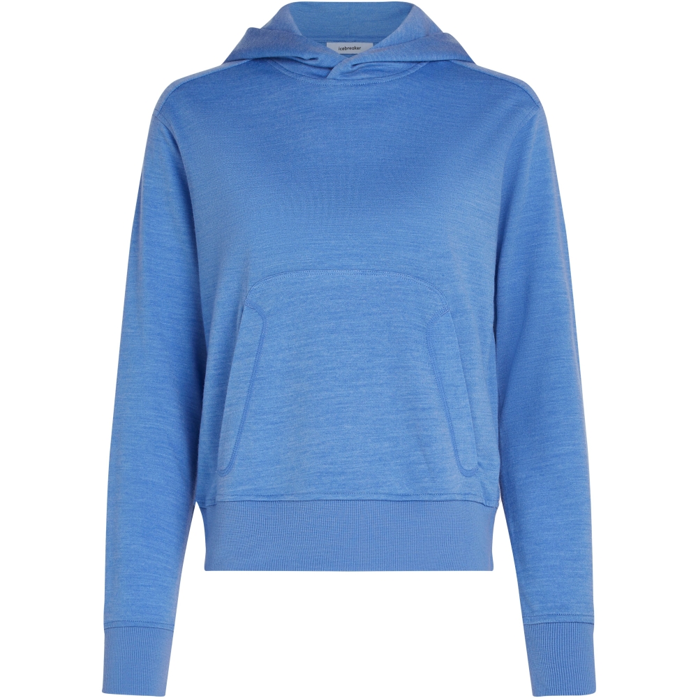 Icebreaker Mer Crush II LS Hoodie Women's Baja IB0A56T6-01D1 fleeces en truien online bestellen bij Kathmandu Outdoor & Travel