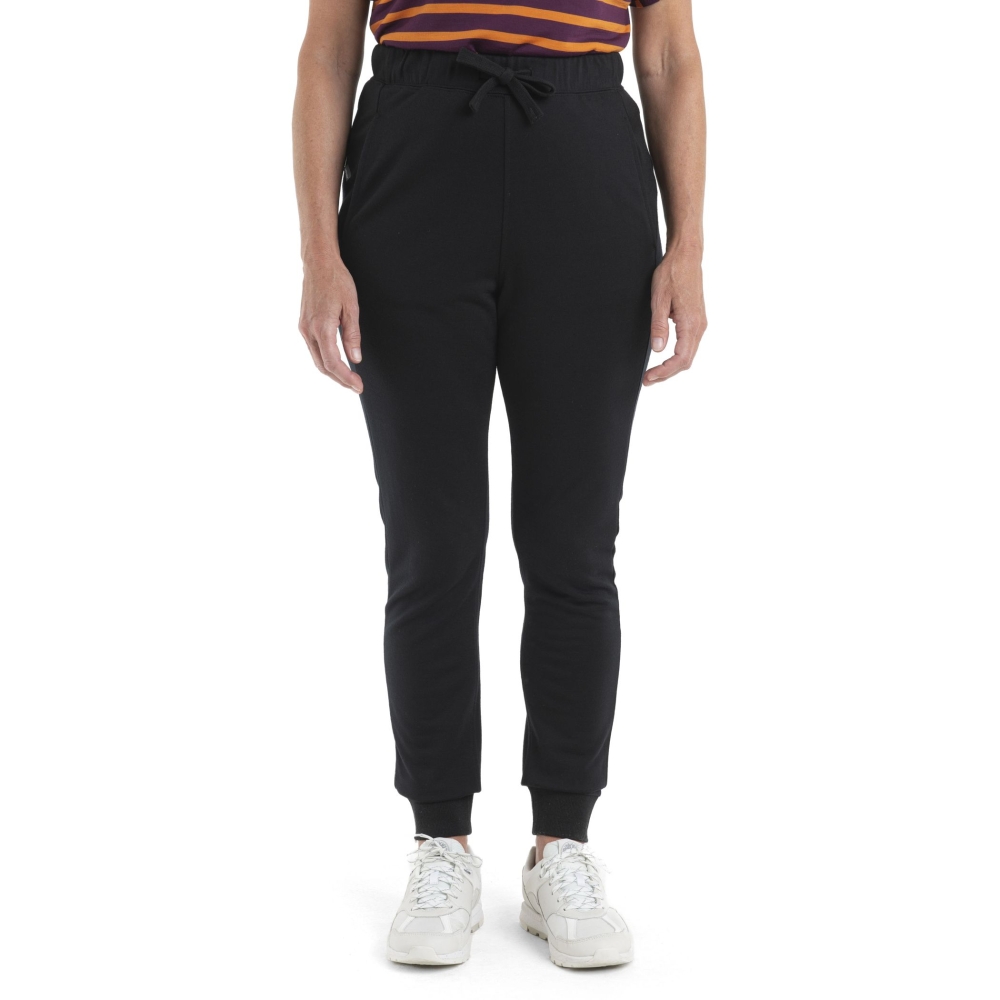Icebreaker Mer Crush II Pants Women's Black IB0A56T4-0011 broeken online bestellen bij Kathmandu Outdoor & Travel