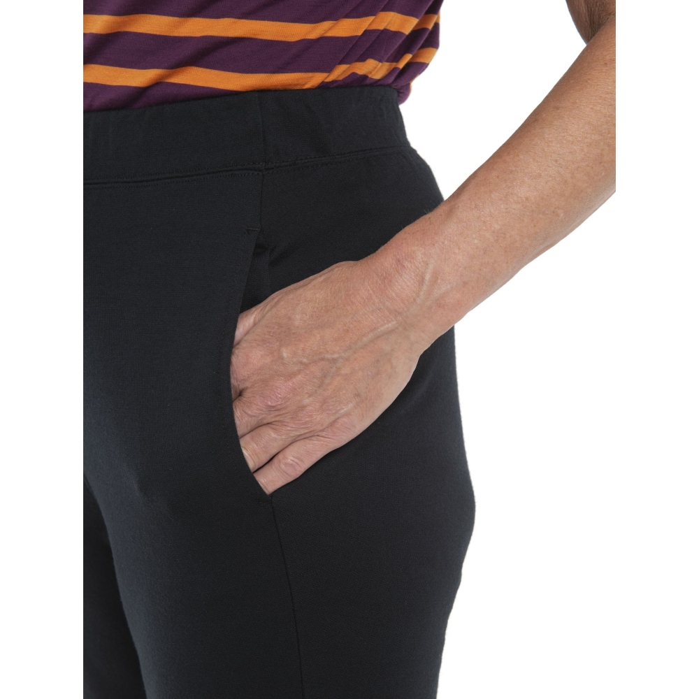 Icebreaker Mer Crush II Pants Women's Black IB0A56T4-0011 broeken online bestellen bij Kathmandu Outdoor & Travel