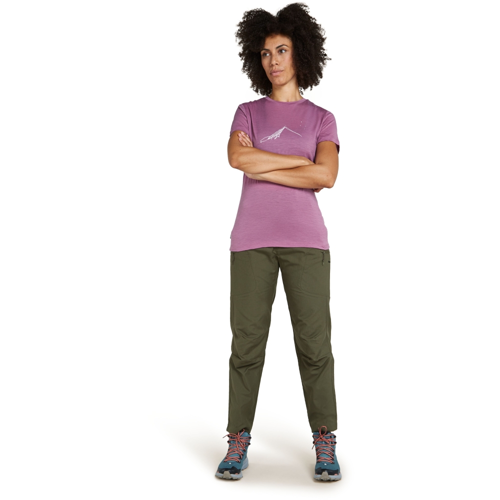 Icebreaker Mer 150 Tech Lite SS T South Const Women's Deco IB0A5746-02V1 shirts en tops online bestellen bij Kathmandu Outdoor & Travel