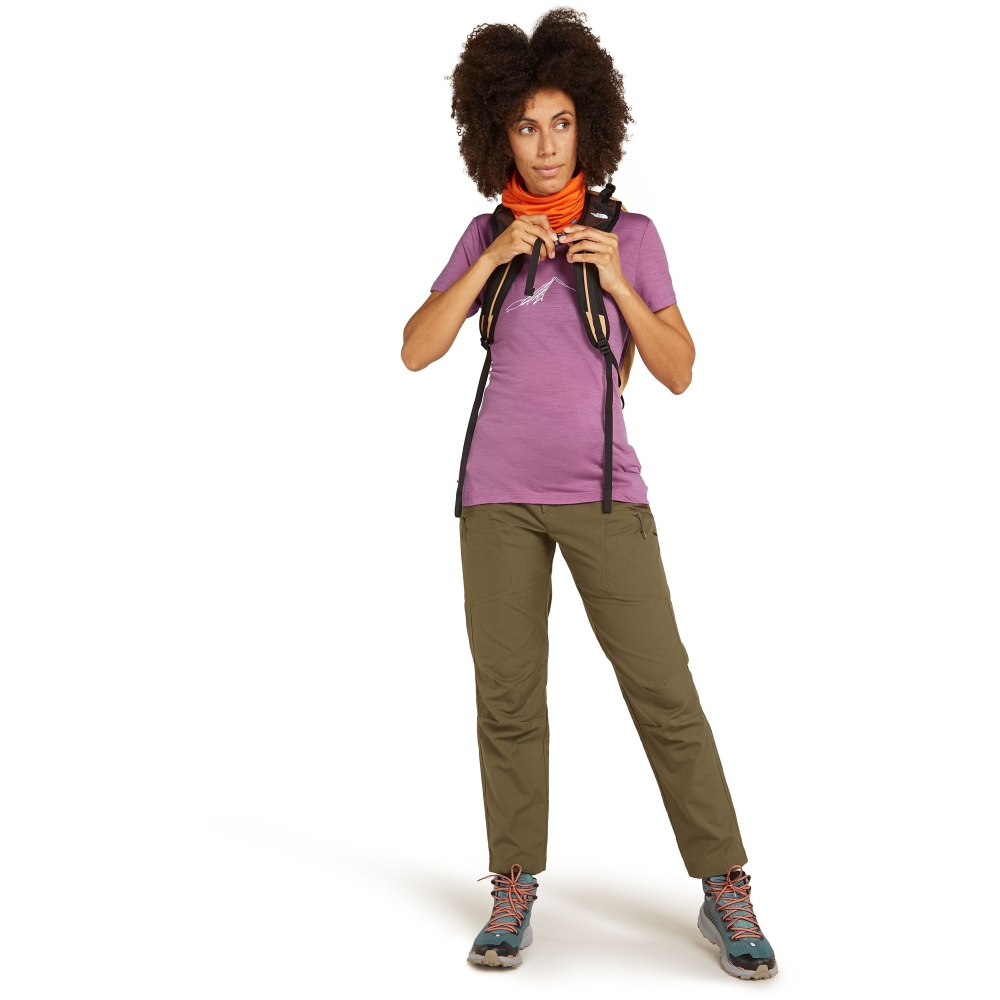 Icebreaker Mer 150 Tech Lite SS T South Const Women's Deco IB0A5746-02V1 shirts en tops online bestellen bij Kathmandu Outdoor & Travel