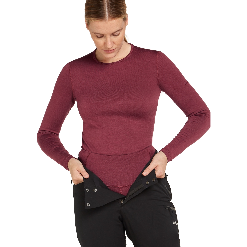 Icebreaker Mer 260 Tech High Rise Leggings Women's Port IB0A5726-01C1 broeken online bestellen bij Kathmandu Outdoor & Travel