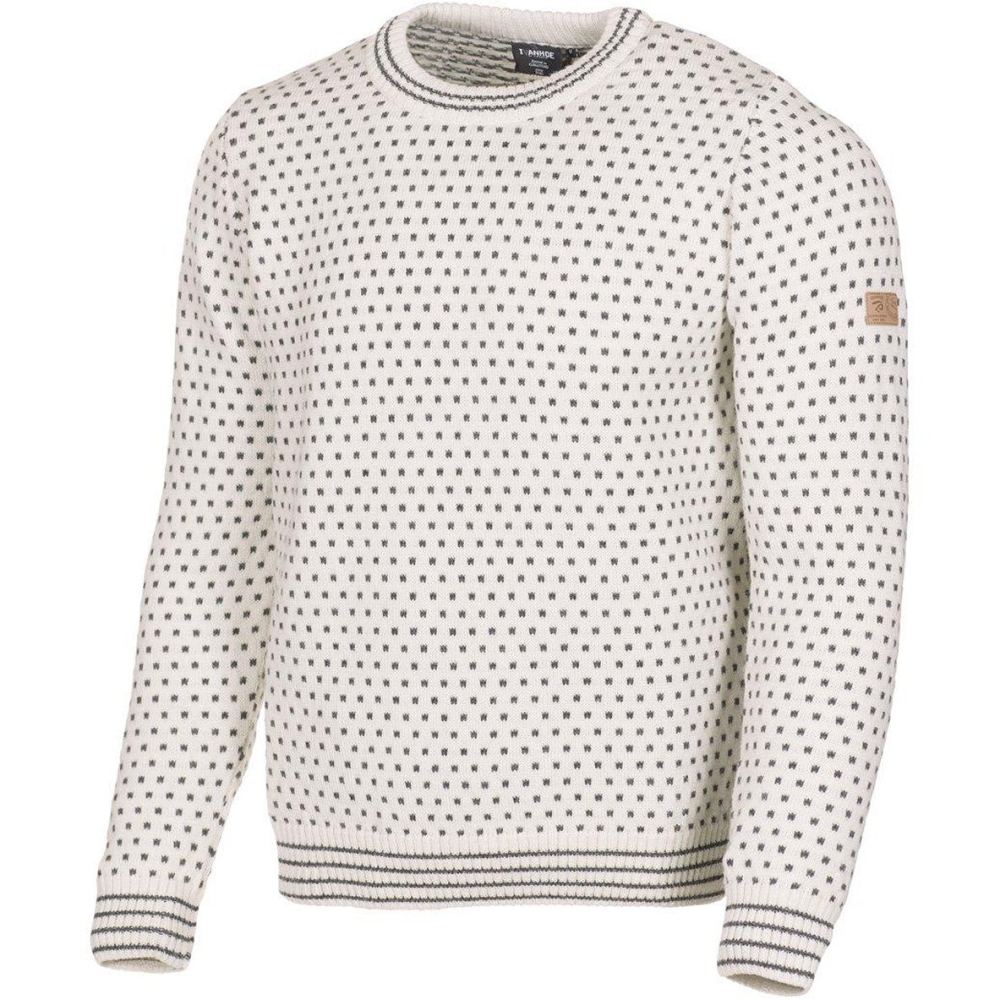 Ivanhoe Sverre crewneck Off White 2100549-051 fleeces en truien online bestellen bij Kathmandu Outdoor & Travel