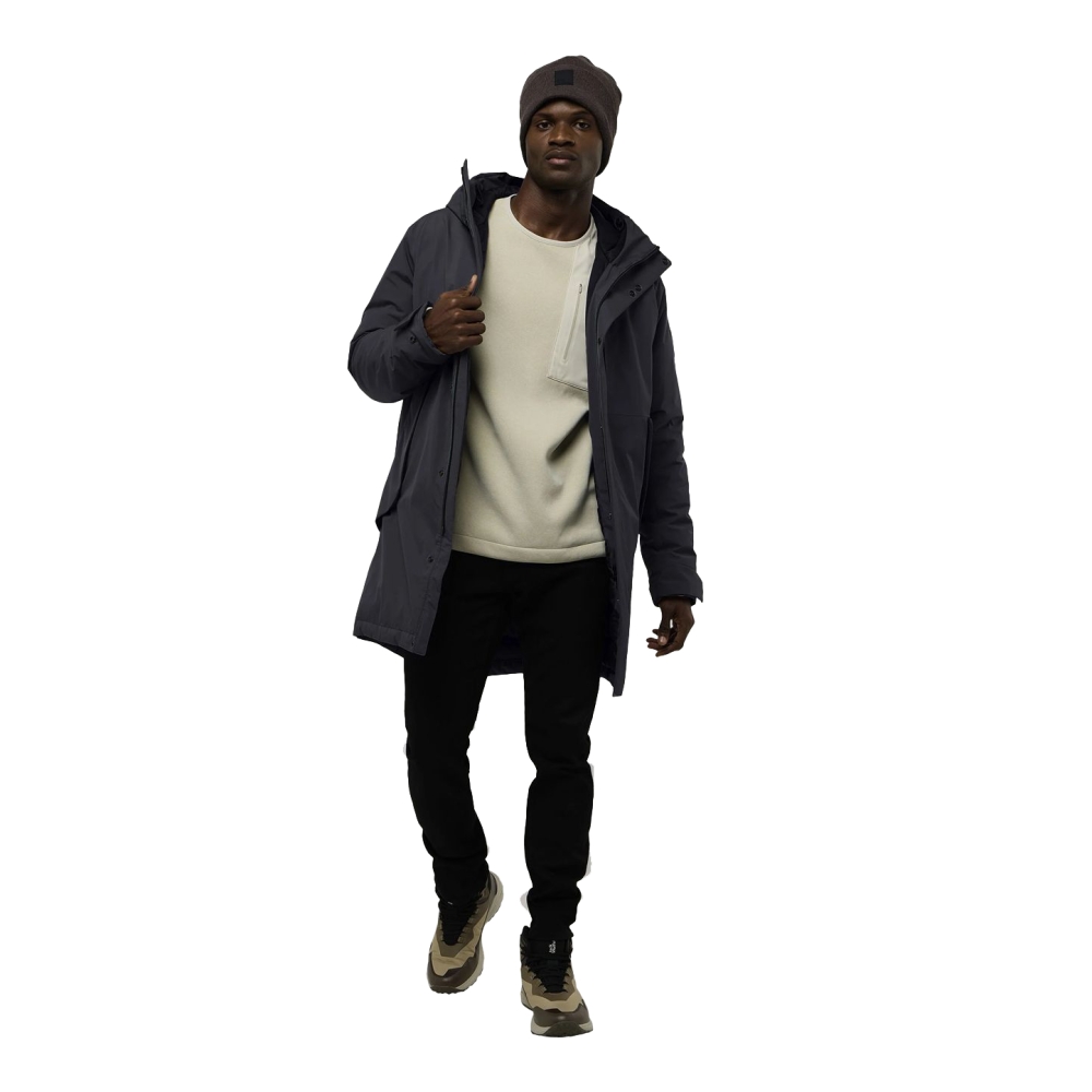 Jack Wolfskin Brandenburger Coat dark navy A60201-C0413 jassen online bestellen bij Kathmandu Outdoor & Travel