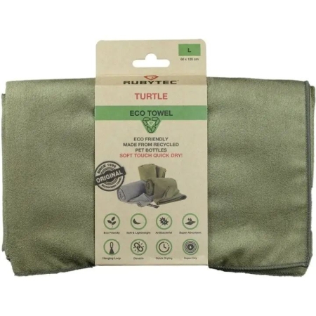 Rubytec  Turtle Eco Towel Green L Green