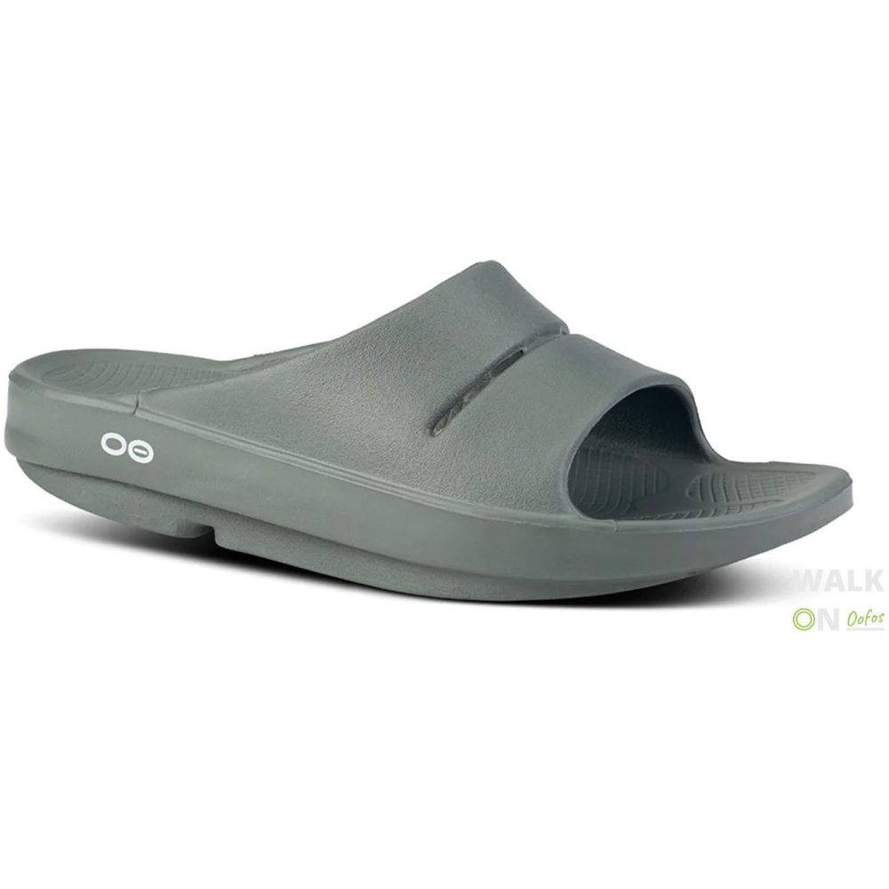 Oofos OOahh Olive Drab 1100-OLIVD slippers online bestellen bij Kathmandu Outdoor & Travel