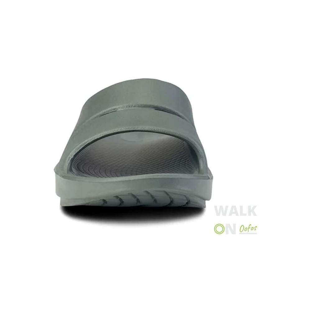 Oofos OOahh Olive Drab 1100-OLIVD slippers online bestellen bij Kathmandu Outdoor & Travel