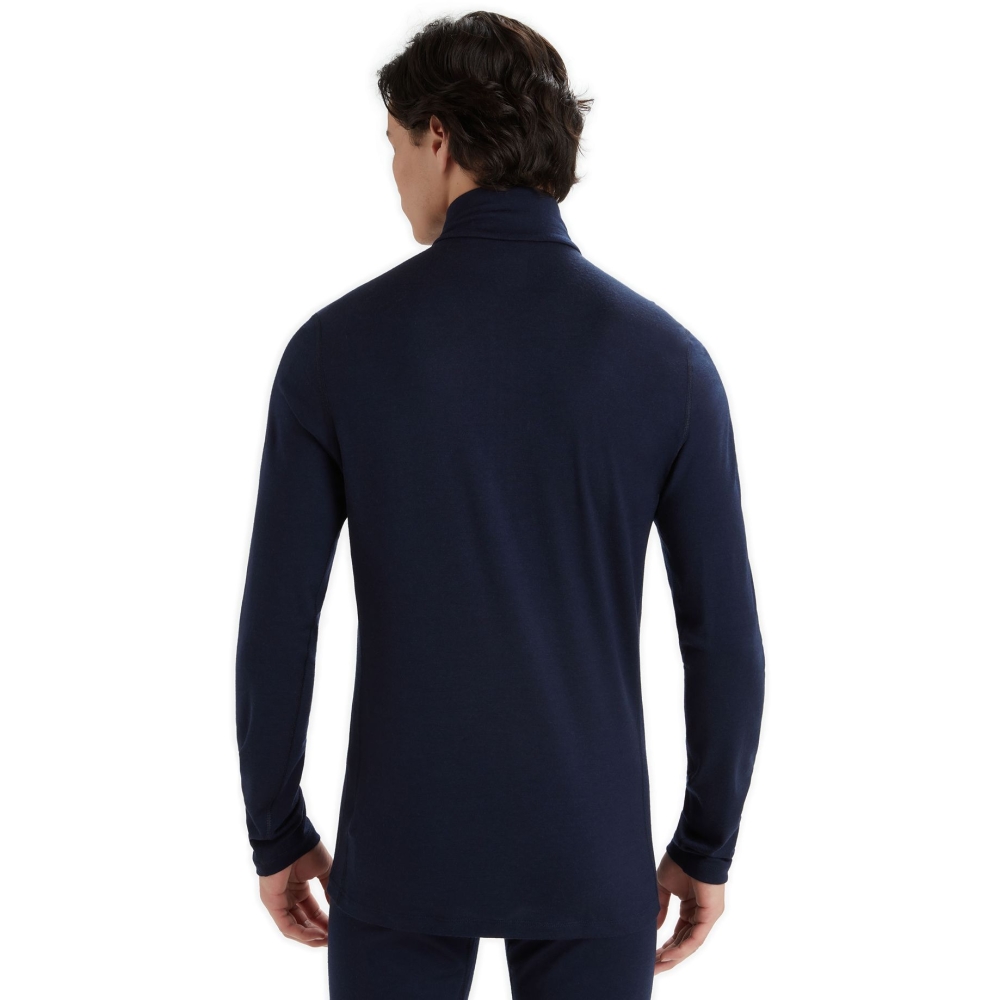 Icebreaker 200 Oasis LS Half Zip Midnight Navy IBB04367-4011 onderkleding/thermokleding online bestellen bij Kathmandu Outdoor & Travel