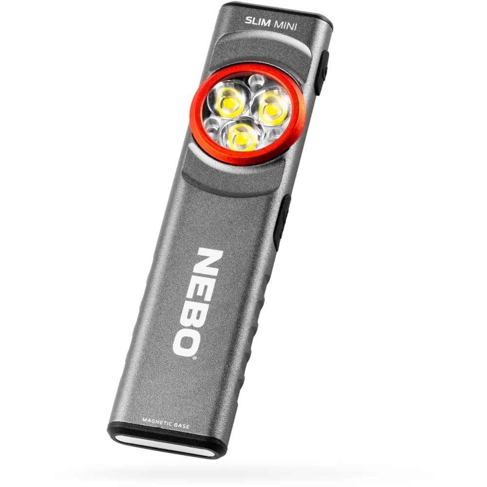 Nebo Slim Mini Grijs NEB-FLT-1042-G verlichting online bestellen bij Kathmandu Outdoor & Travel