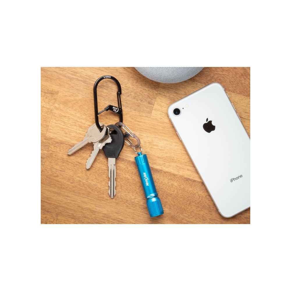 Nite-Ize G-Series Karabijnhaak Zwart #3 Zwart NI GS3-01-R6 gadgets en handigheden online bestellen bij Kathmandu Outdoor & Travel
