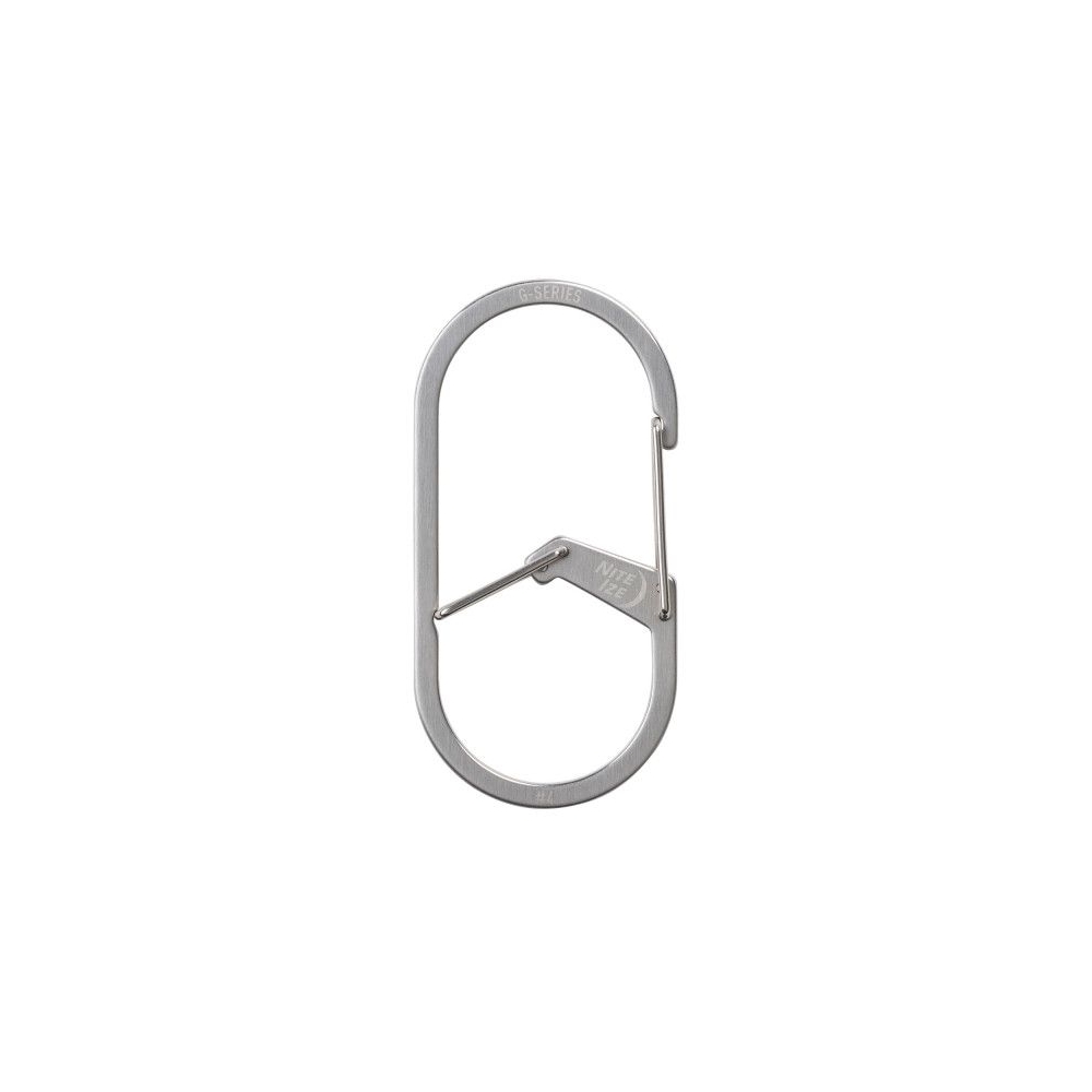 Nite-Ize G-Series Karabijnhaak Zilver #4 Zilver NI GS4-11-R6 gadgets en handigheden online bestellen bij Kathmandu Outdoor & Travel
