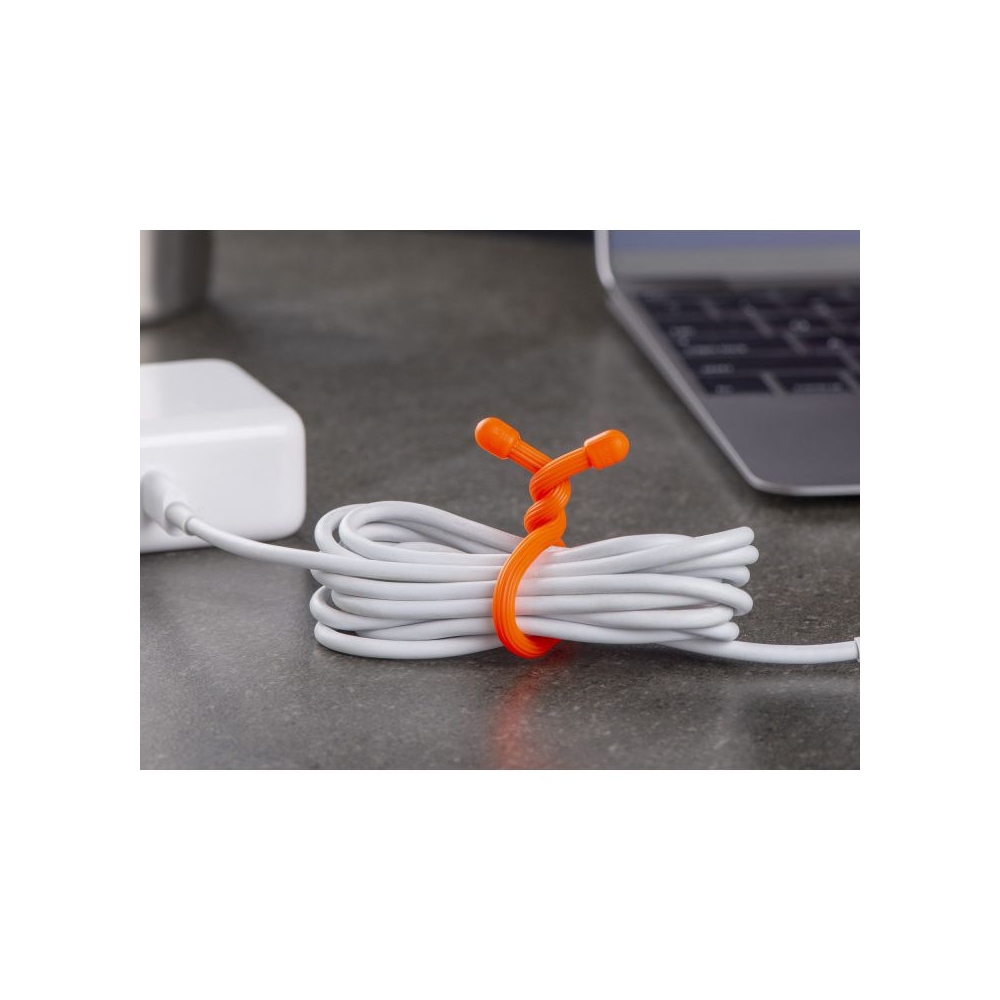Nite-Ize Gear Tie Kabelbinder 2-pack 15cm Oranje NI GT6-2PK-31 reisaccessoires online bestellen bij Kathmandu Outdoor & Travel