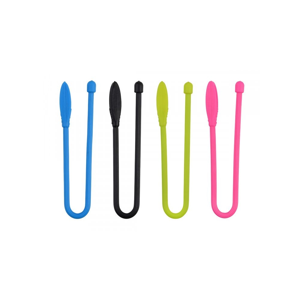 Nite-Ize Gear Tie Kabelbinder 4-pack 15cm Assortiment NI GTK6-A1-4R7 reisaccessoires online bestellen bij Kathmandu Outdoor & Travel