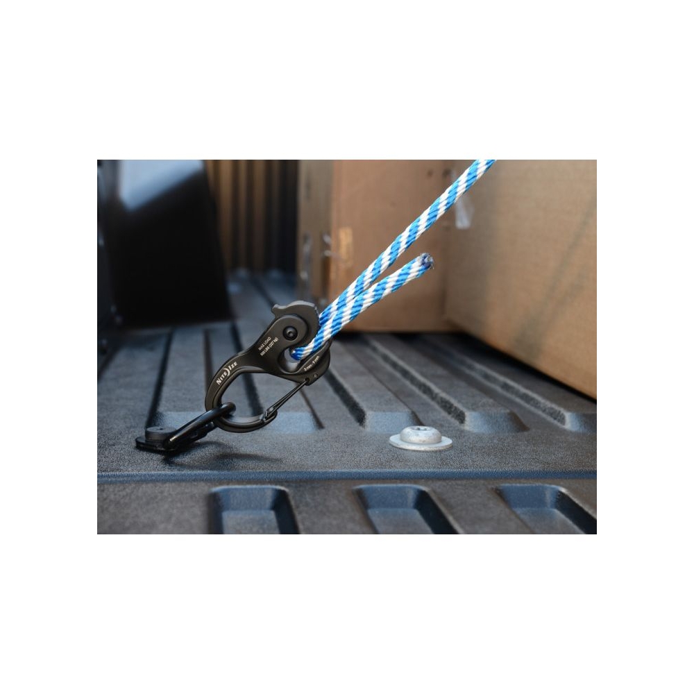 Nite-Ize CamJam XT Spanhaak L Zwart NI NCJLA-01-R3 reisaccessoires online bestellen bij Kathmandu Outdoor & Travel