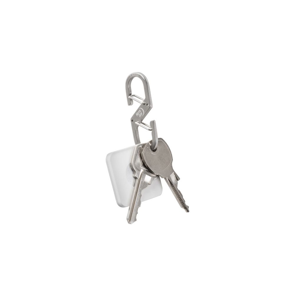 Nite-Ize Z-Series Karabijnhaak Zilver #2 Zilver NI ZS2-11-R6 gadgets en handigheden online bestellen bij Kathmandu Outdoor & Travel