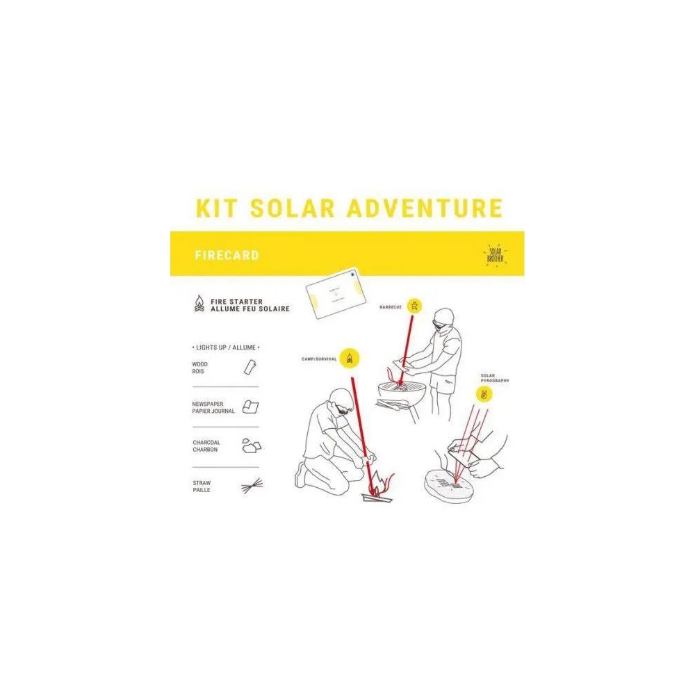 Solar Brother Solar Brother AdventureKit Geel SB ADK-BOX koken online bestellen bij Kathmandu Outdoor & Travel