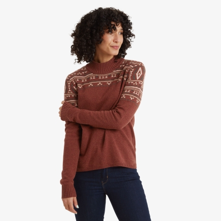 Sherpa Adventure Gear  Bhutla Crew Women's Rust