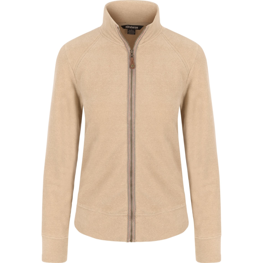 Sherpa Adventure Gear Rolpa Eco Jacket Women's Bardiya Sand SW26044-118 fleeces en truien online bestellen bij Kathmandu Outdoor & Travel