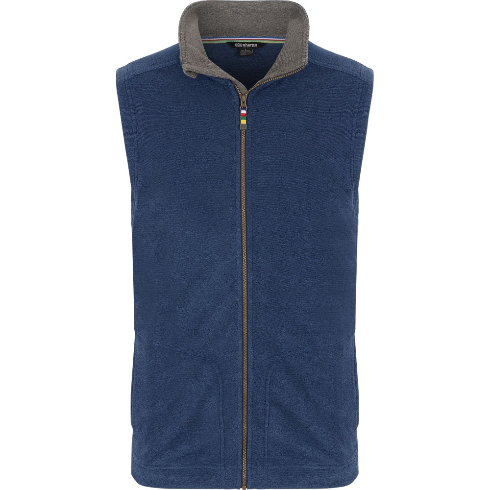 Sherpa Adventure Gear Rolpa Eco Vest Rathee Blue SM17007-392 jassen online bestellen bij Kathmandu Outdoor & Travel