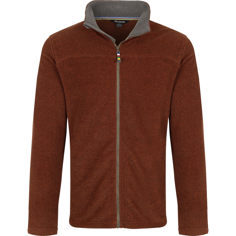 Sherpa Adventure Gear Rolpa Eco 1/4 Zip Dark Rust SM16051-414 fleeces en truien online bestellen bij Kathmandu Outdoor & Travel