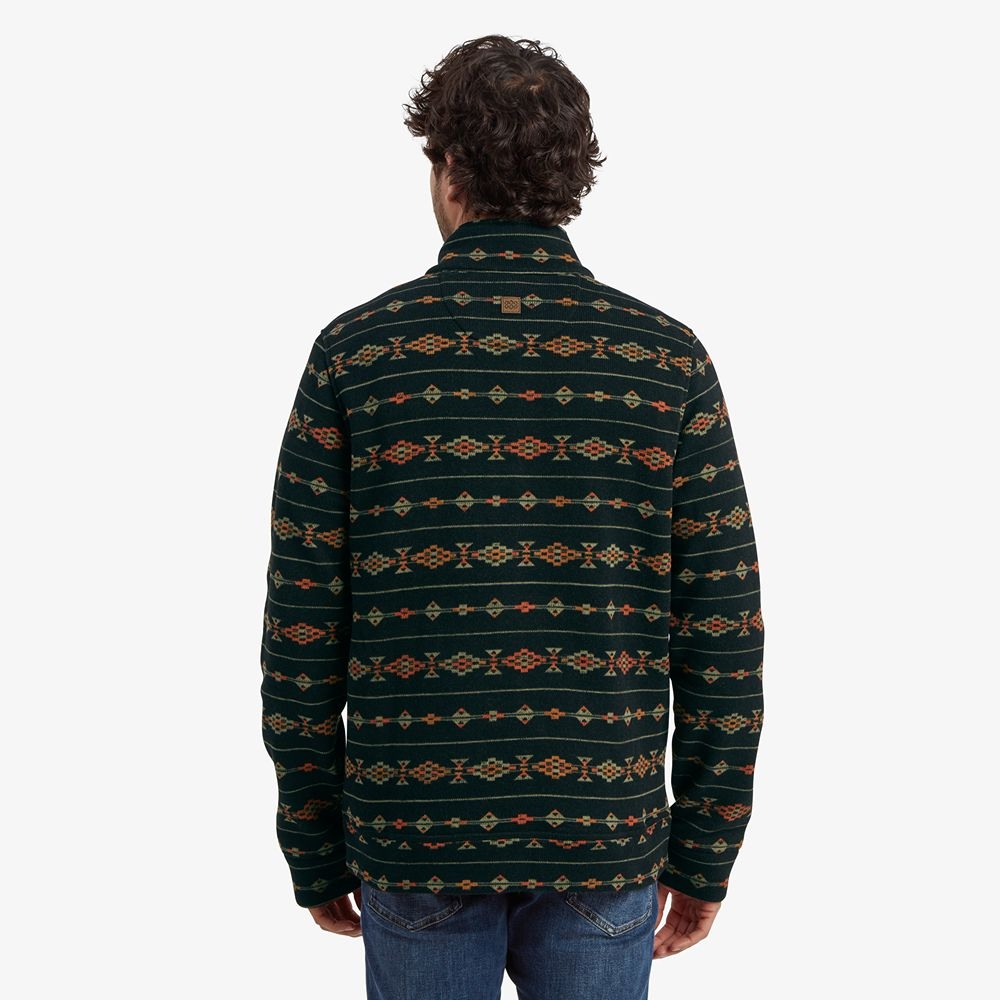 Sherpa Adventure Gear Bhutan Pullover Black Stripe SM16028-282 fleeces en truien online bestellen bij Kathmandu Outdoor & Travel