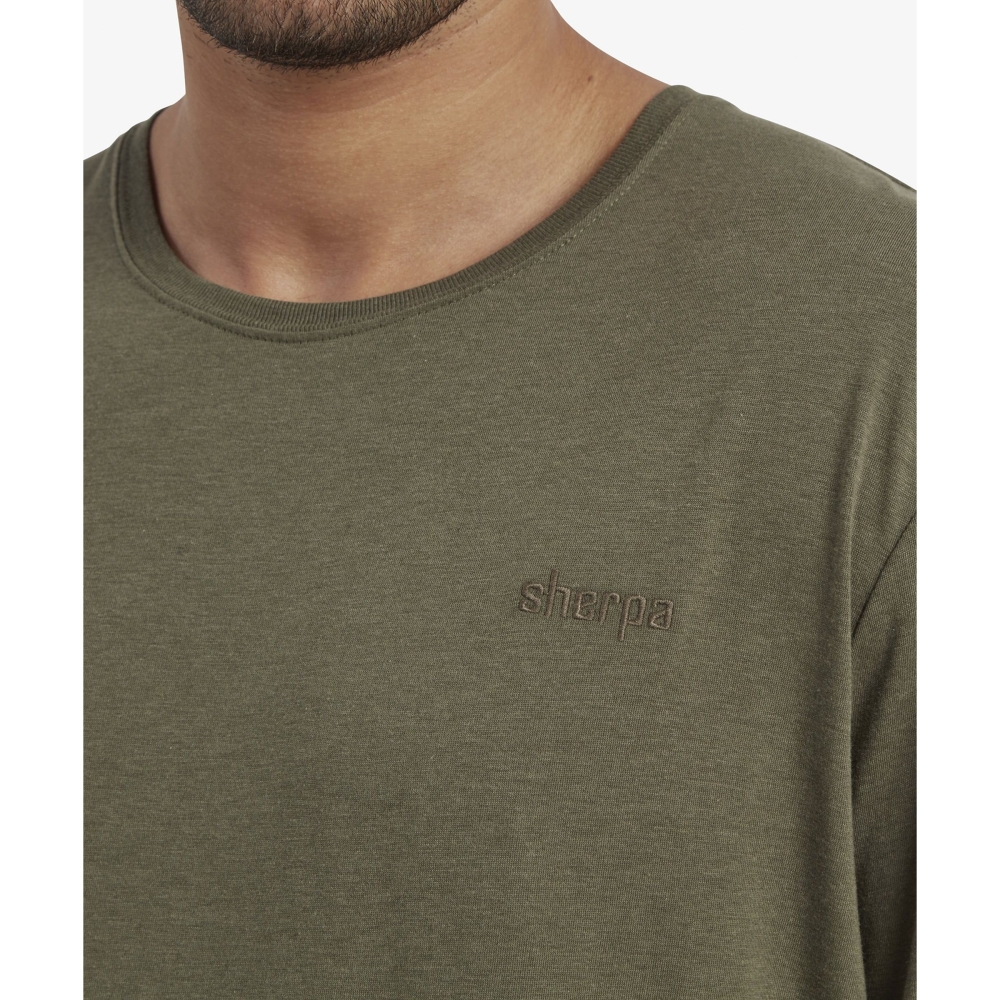Sherpa Adventure Gear Bali Tee Evergreen SM10047-800 shirts en tops online bestellen bij Kathmandu Outdoor & Travel