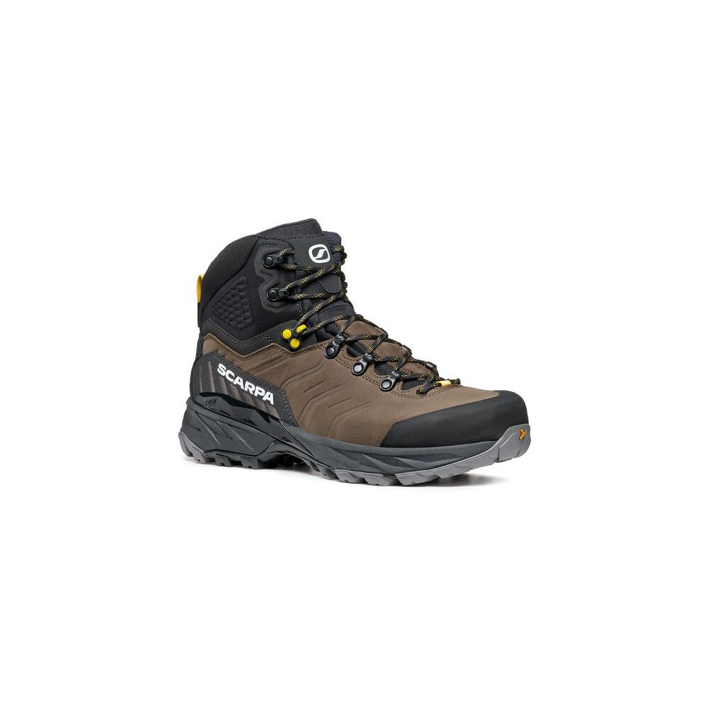 Scarpa Rush Trek Pro GTX Volcano/Mustard 63139G-M-376 wandelschoenen heren online bestellen bij Kathmandu Outdoor & Travel