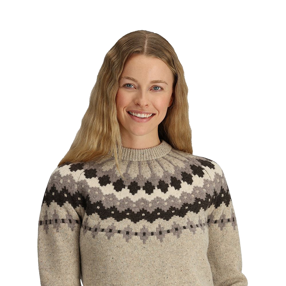 Royal Robbins Rockcraft Wool Crew Women's Sandstone Snowcreek Pt Y14600122-109 fleeces en truien online bestellen bij Kathmandu Outdoor & Travel