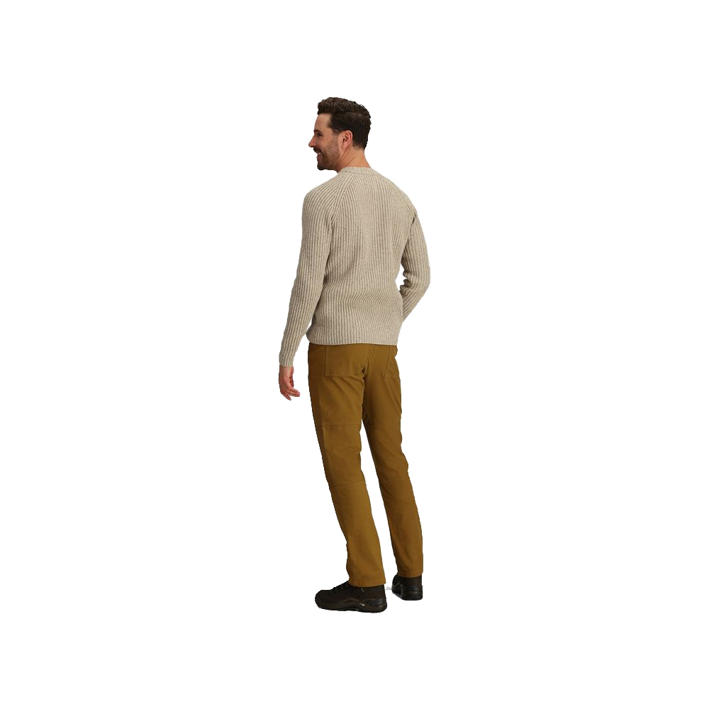 Royal Robbins Rockcraft Wool Crew Sandstone HTR Y12600125-158 fleeces en truien online bestellen bij Kathmandu Outdoor & Travel
