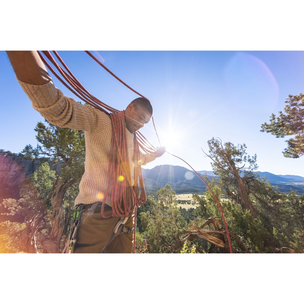 Royal Robbins Rockcraft Wool Crew Sandstone HTR Y12600125-158 fleeces en truien online bestellen bij Kathmandu Outdoor & Travel