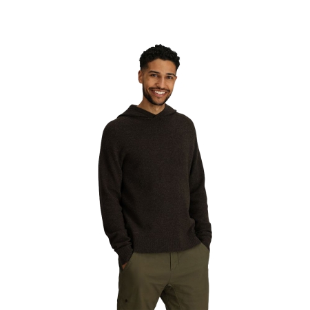 Royal Robbins  Rockcraft Wool Hoodie Turkish Coffee HTR