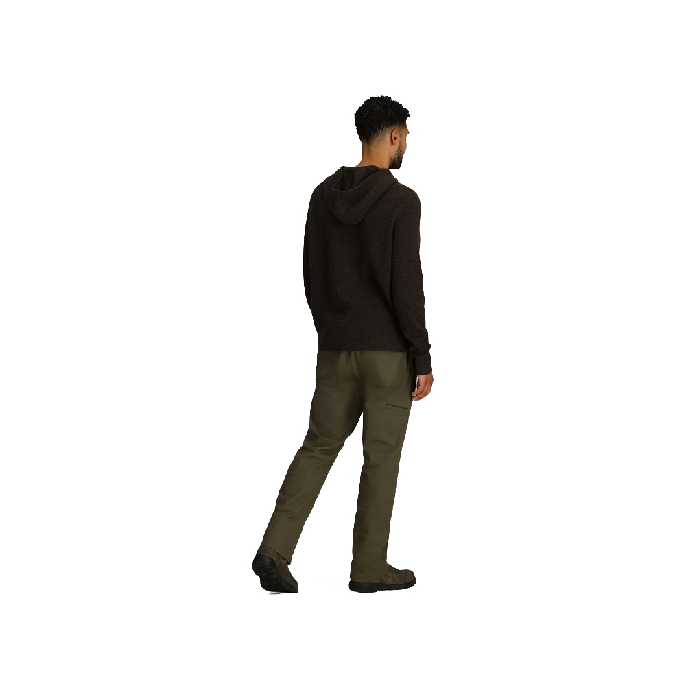 Royal Robbins Rockcraft Wool Hoodie Turkish Coffee HTR Y12600124-194 fleeces en truien online bestellen bij Kathmandu Outdoor & Travel