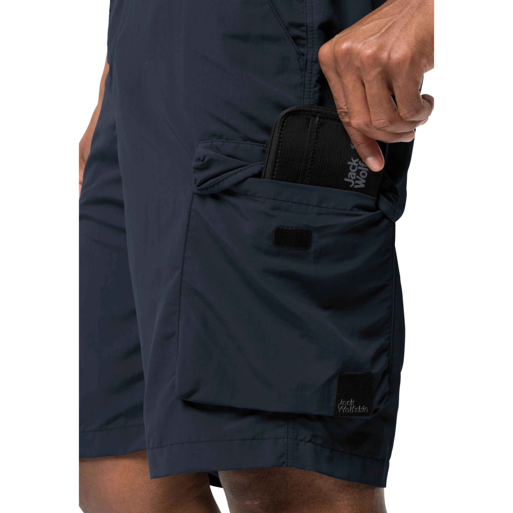 Jack Wolfskin Kalahari Cargo Night Blue 1508381-1010 broeken online bestellen bij Kathmandu Outdoor & Travel