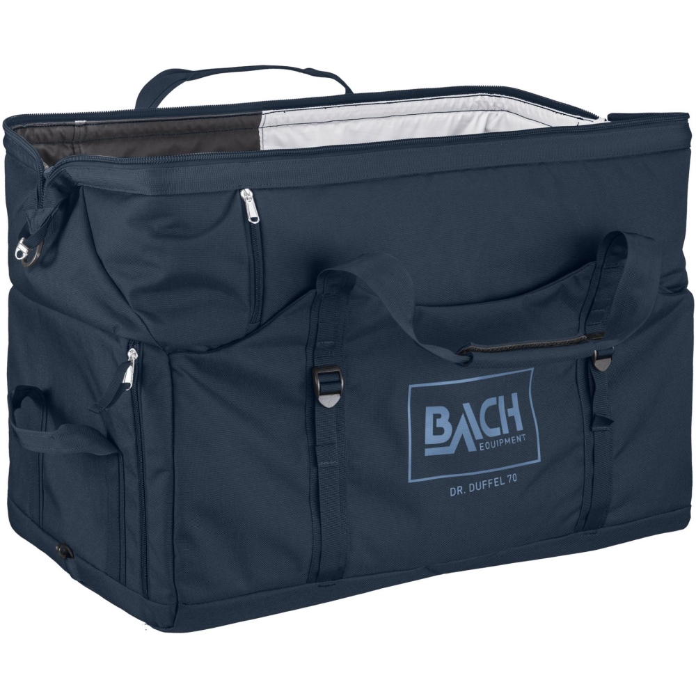 Bach Dr. Duffel 70 Midnight Blue B281355-0096 duffels online bestellen bij Kathmandu Outdoor & Travel