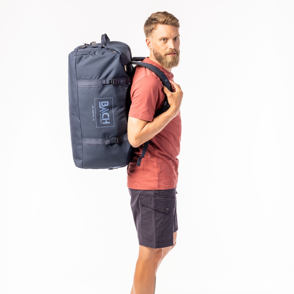 Bach Dr. Duffel 70 Midnight Blue B281355-0096 duffels online bestellen bij Kathmandu Outdoor & Travel