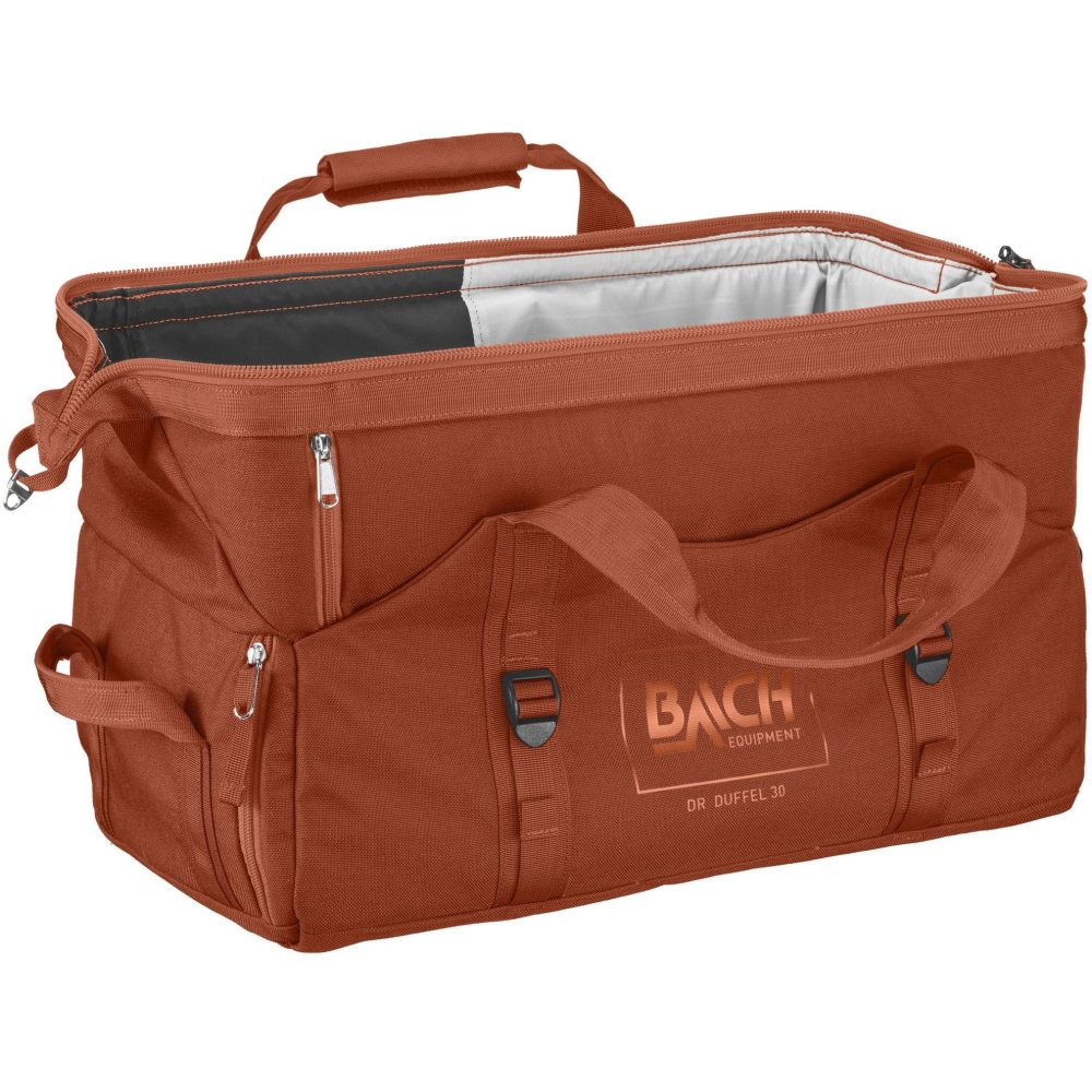 Bach Dr. Duffel 30 Picante Red B281353-7608 duffels online bestellen bij Kathmandu Outdoor & Travel