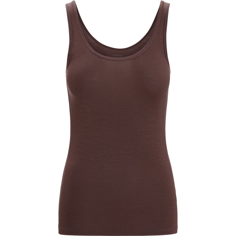 Icebreaker Siren Tank Women's Umber IB103213-7381 shirts en tops online bestellen bij Kathmandu Outdoor & Travel