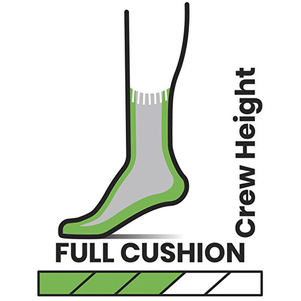 Smartwool Hike Full Cushion Crew Socks Hike Women's Fossil SW0015748801 sokken online bestellen bij Kathmandu Outdoor & Travel