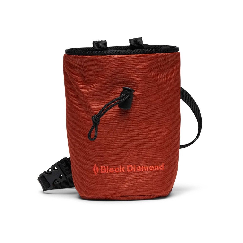 Black Diamond Mojo Chalk Bag Burnt Sienna BD6301546044M_L1 pof, pofzakken en training online bestellen bij Kathmandu Outdoor & Travel