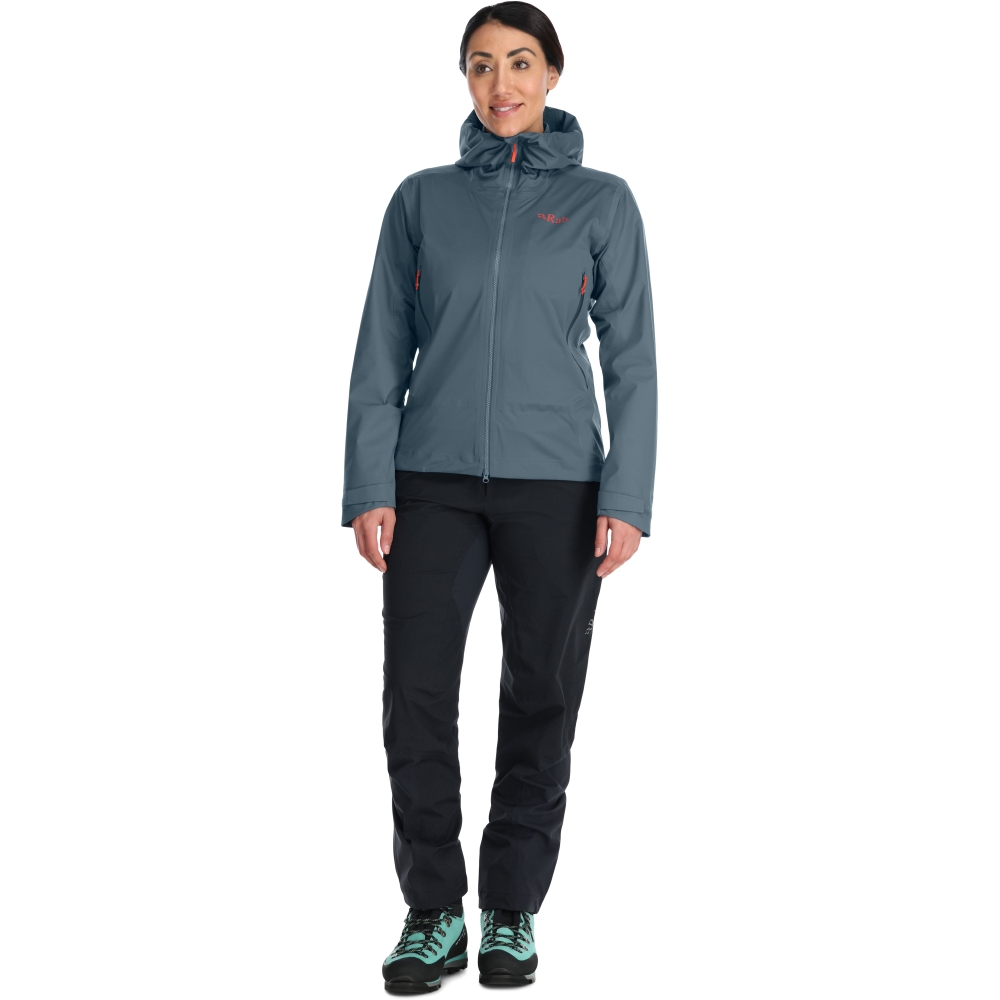 Rab Kinetic Alpine 2.0 Jacket Women's Orion Blue QWG-70-ORB jassen online bestellen bij Kathmandu Outdoor & Travel